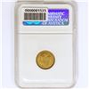 Image 2 : 1873 SWE. 10K .13oz Gold NGC MS65