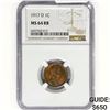 Image 1 : 1917-D Wheat Cent NGC MS64 RB