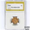 Image 1 : 1909 Indian Head Cent PGA MS64 RED