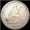 Image 1 : 1857-O Seated Liberty Quarter NEARLY UNCIRCULATED