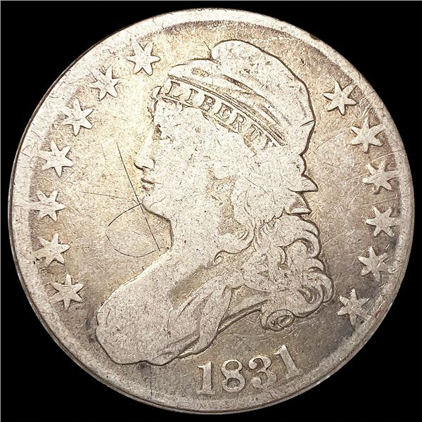 1831 Capped Bust Half Dollar NICELY CIRCULATED