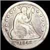 Image 1 : 1842-O Seated Liberty Quarter NICELY CIRCULATED