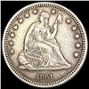 Image 1 : 1861 Seated Liberty Quarter NEARLY UNCIRCULATED