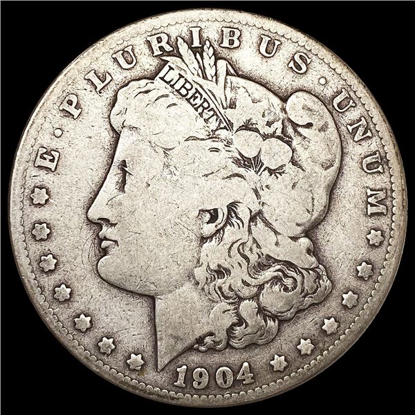 1904-S Morgan Silver Dollar NICELY CIRCULATED