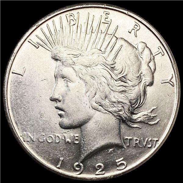 1925-S Silver Peace Dollar UNCIRCULATED