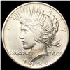 Image 1 : 1921 Silver Peace Dollar CLOSELY UNCIRCULATED