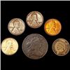 Image 1 : (6) Varied US Cents (1801, 1879, (2) 1909, 1916-D,