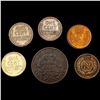 Image 2 : (6) Varied US Cents (1801, 1879, (2) 1909, 1916-D,