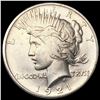 Image 1 : 1921 Silver Peace Dollar LIGHTLY CIRCULATED