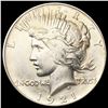 Image 1 : 1921 Silver Peace Dollar NEARLY UNCIRCULATED