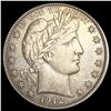 Image 1 : 1912 Barber Half Dollar CLOSELY UNCIRCULATED