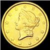 Image 1 : 1854 Rare Gold Dollar CLOSELY UNCIRCULATED