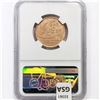 Image 2 : 1808 10 Cash 4.7g  India NGC Shipwreck