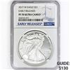 Image 1 : 2017-W American Silver Eagle NGC PF70 UC