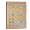 Image 3 : 1916-1945 Mercury Dime Book (74 Coins)