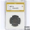 Image 1 : 1807/6 Draped Bust Large Cent PGA AU53