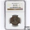 Image 1 : 1847 Kingdom of Hawaii Cent NGC MS62 BN