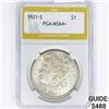 Image 1 : 1921-S Morgan Silver Dollar PGA MS64+