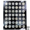 Image 1 : 1947-1964 Wash Silver Quarters (42 coins)