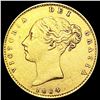Image 1 : 1864 G. Britain .1178oz Gold 1/2 Sovereign CLOSELY