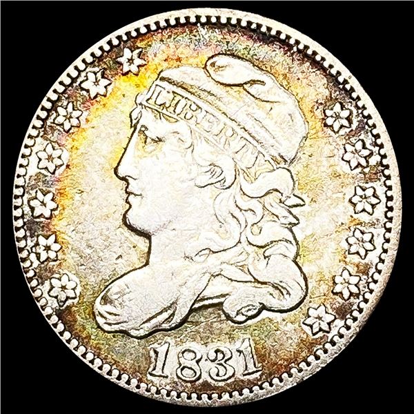 1831 Capped Bust Half Dime NEARLY UNCIRCULATED