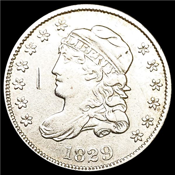 1829 Capped Bust Half Dime NEARLY UNCIRCULATED