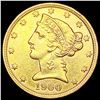 Image 1 : 1900 $5 Gold Half Eagle CLOSELY UNCIRCULATED