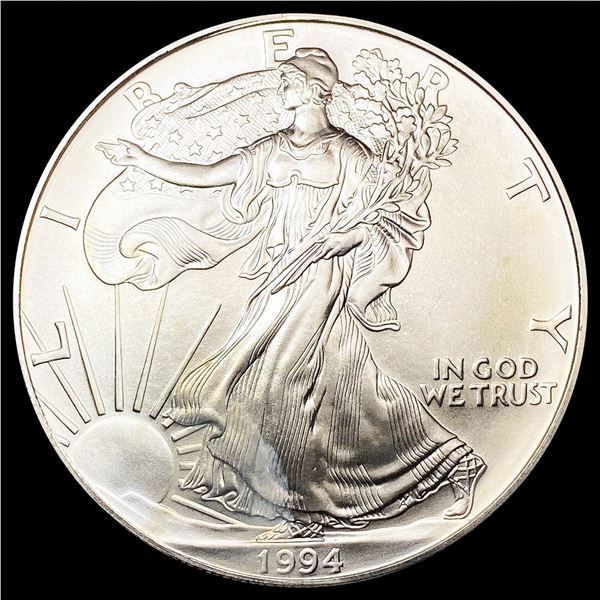 1994 American 1oz Silver Eagle SUPERB GEM BU