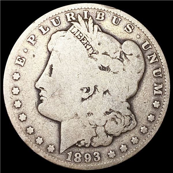 1893 Morgan Silver Dollar NICELY CIRCULATED