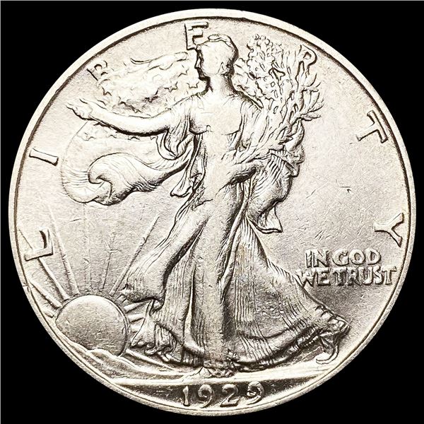 1929-S Walking Liberty Half Dollar CLOSELY UNCIRCU