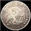 Image 2 : 1821 Capped Bust Half Dollar NICELY CIRCULATED