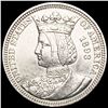 Image 1 : 1893 Isabella Silver Quarter UNCIRCULATED