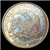 Image 2 : 1871 Seated Liberty Half Dollar NEARLY UNCIRCULATE