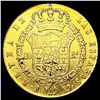 Image 2 : 1840 Spain .1905oz Gold 80 Reales CLOSELY UNCIRCUL