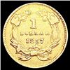 Image 2 : 1857 Rare Gold Dollar CLOSELY UNCIRCULATED