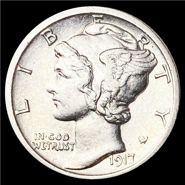1917 Seated Liberty Dime CLOSELY UNCIRCULATED