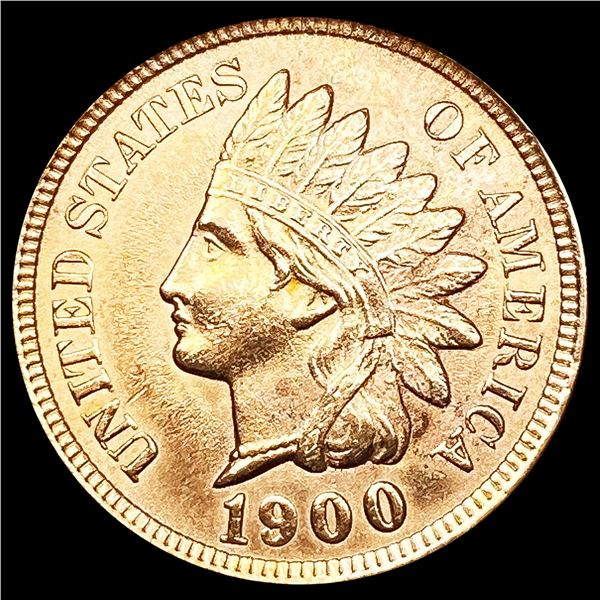 1900 RD Indian Head Cent UNCIRCULATED