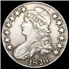 Image 1 : 1826 Capped Bust Half Dollar ABOUT UNCIRCULATED