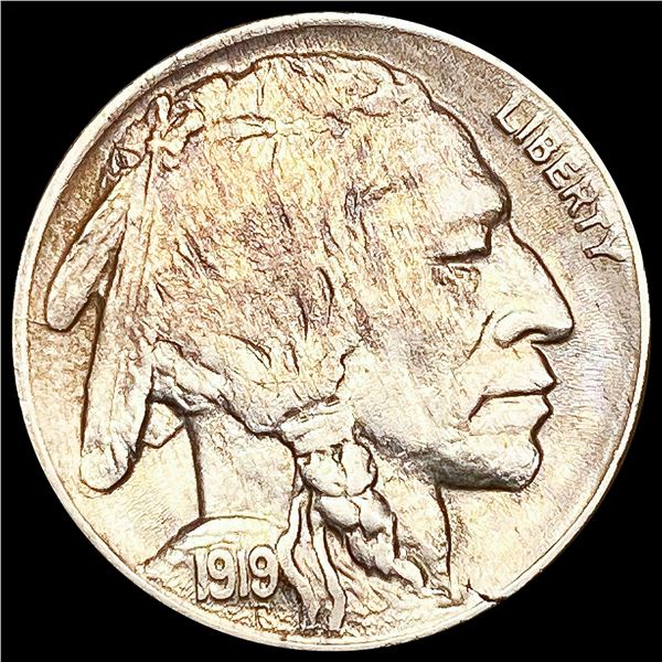 1919-D Buffalo Nickel CLOSELY UNCIRCULATED