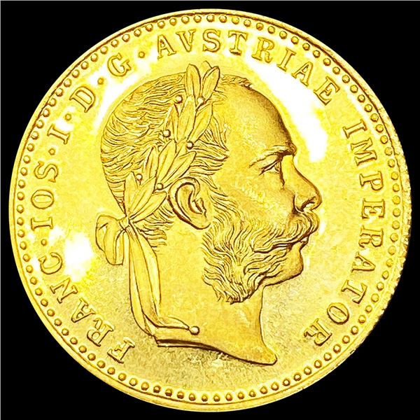 1915 Austria .1107oz Gold Ducat GEM BU