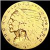 Image 1 : 1911 $2.50 Gold Quarter Eagle NICELY CIRCULATED