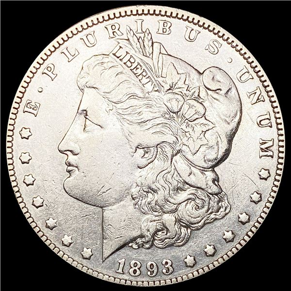 1893 Morgan Silver Dollar LIGHTLY CIRCULATED