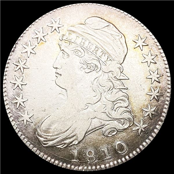 1810 Capped Bust Half Dollar LIGHTLY CIRCULATED