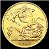 Image 2 : 1926 G. Britain .1178oz Gold 1/2 Sovereign CHOICE