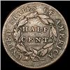 Image 2 : 1828 Classic Head Half Cent NICELY CIRCULATED