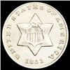 Image 1 : 1851 Silver Three Cent HIGH GRADE
