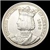 Image 1 : 1893 Isabella Silver Quarter CLOSELY UNCIRCULATED
