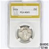 Image 1 : 1926 Standing Liberty Quarter PGA MS65