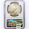 Image 2 : 1928-S Silver Peace Dollar NGC MS61