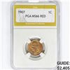 Image 1 : 1907 Indian Head Cent PGA MS66 RED